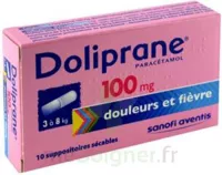Doliprane 100 Mg Suppositoires Sécables 2plq/5 (10) à TOUCY