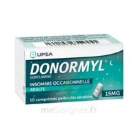 Donormyl 15 Mg Comprimés Pelliculés Sécables T/10 à TOUCY