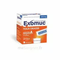 Exomuc 200 Mg, Granulés Pour Solution Buvable En Sachet 24 Sachets/3g à TOUCY