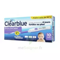 Clearblue Test D'ovulation 2 Hormones B/10 à TOUCY